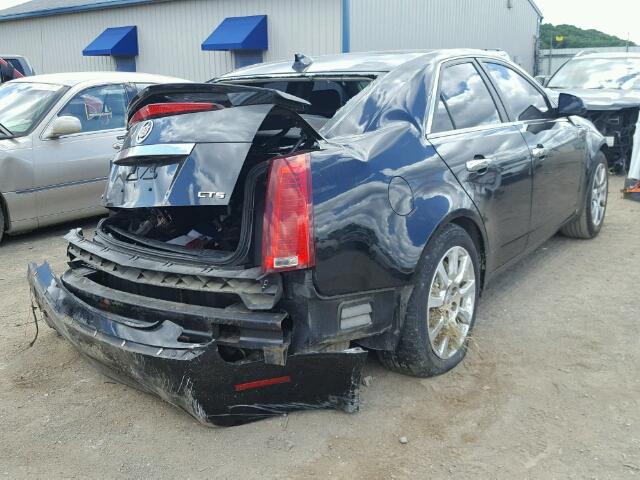 1G6DV57V090163166 - 2009 CADILLAC CTS HI FEA BLACK photo 4