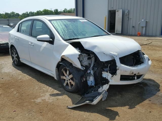 3N1AB6AP9BL720855 - 2011 NISSAN SENTRA 2.0 WHITE photo 1