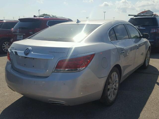 1G4GC5E3XDF162805 - 2013 BUICK LACROSSE SILVER photo 4