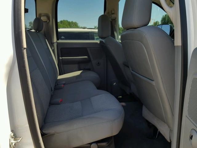 3D7KS28A07G813314 - 2007 DODGE RAM 2500 S WHITE photo 6