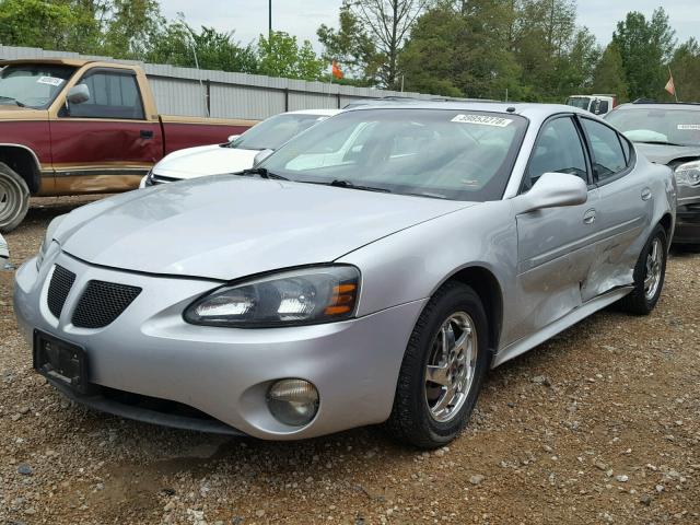2G2WS522241125371 - 2004 PONTIAC GRAND PRIX SILVER photo 2