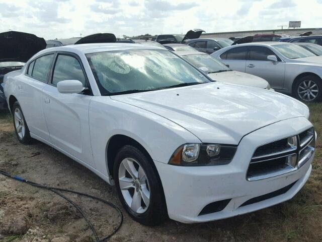 2B3CL3CG1BH550550 - 2011 DODGE CHARGER WHITE photo 1