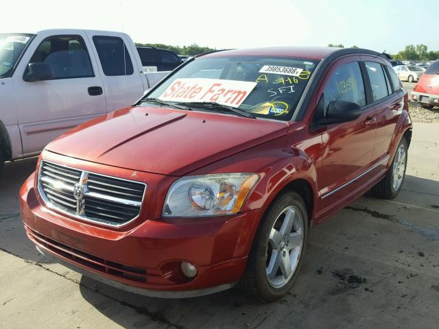 1B3HB78K58D625799 - 2008 DODGE CALIBER R/ RED photo 2