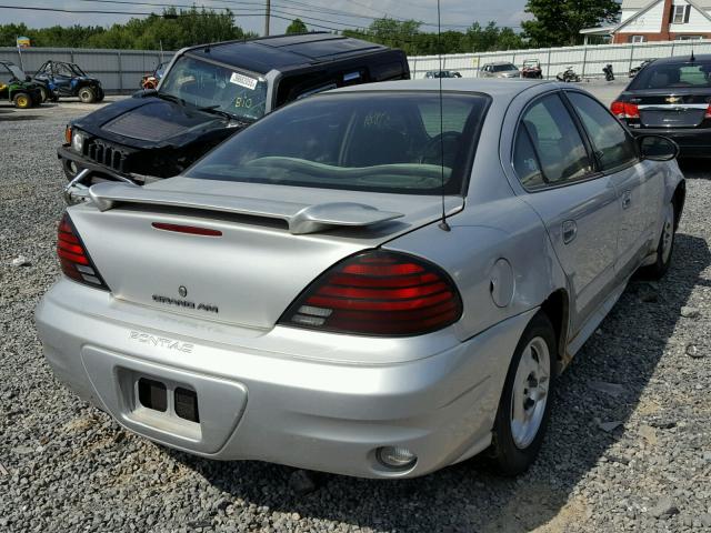 1G2NE52F83C102403 - 2003 PONTIAC GRAND AM S Gümüş foto 4