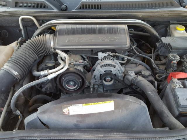 1J8HG48KX8C188542 - 2008 JEEP COMMANDER SILVER photo 7