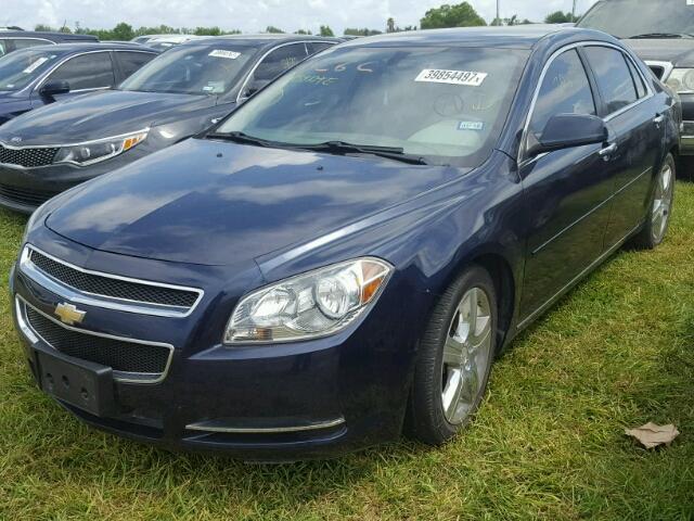 1G1ZC5E08CF281964 - 2012 CHEVROLET MALIBU 1LT BLUE photo 2