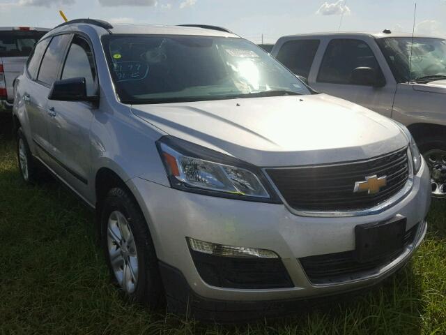 1GNKRFED4DJ241807 - 2013 CHEVROLET TRAVERSE L SILVER photo 1