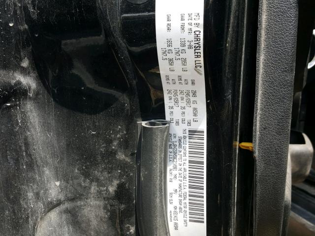 1J8HG58N58C210981 - 2008 JEEP COMMANDER 黑色 照片 10