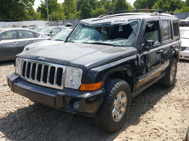 1J8HG58N58C210981 - 2008 JEEP COMMANDER 黑色 照片 2