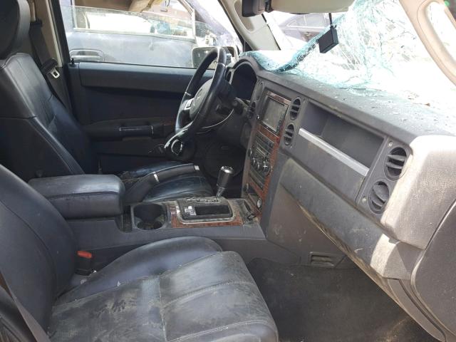 1J8HG58N58C210981 - 2008 JEEP COMMANDER 黑色 照片 5