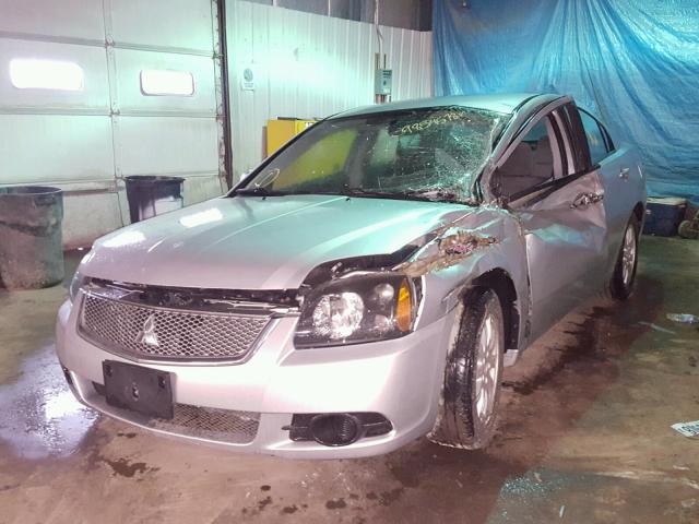 4A32B2FF6BE012473 - 2011 MITSUBISHI GALANT FE SILVER photo 2