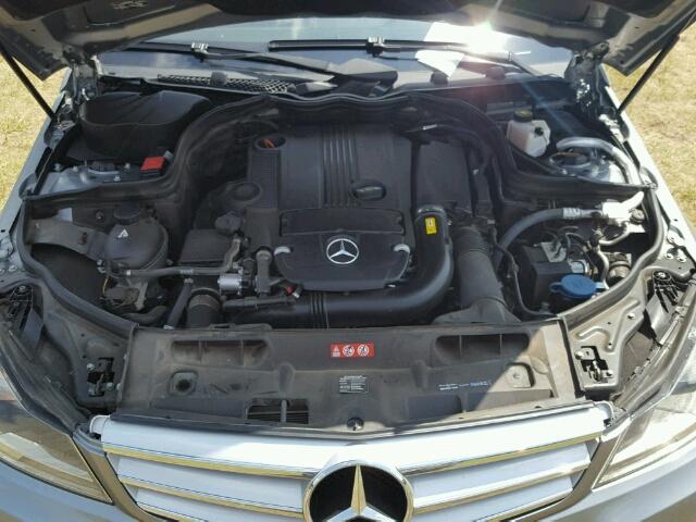 WDDGF4HB9CR232404 - 2012 MERCEDES-BENZ C 250 GRAY photo 7