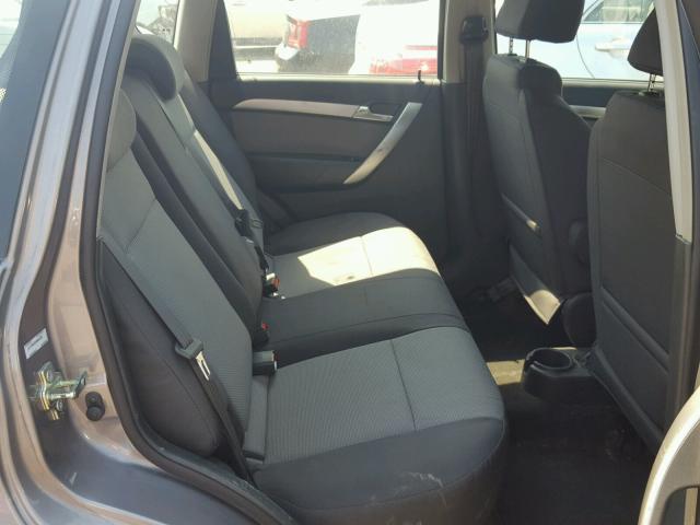 KL1TD6DE3AB064220 - 2010 CHEVROLET AVEO LS GRAY photo 6