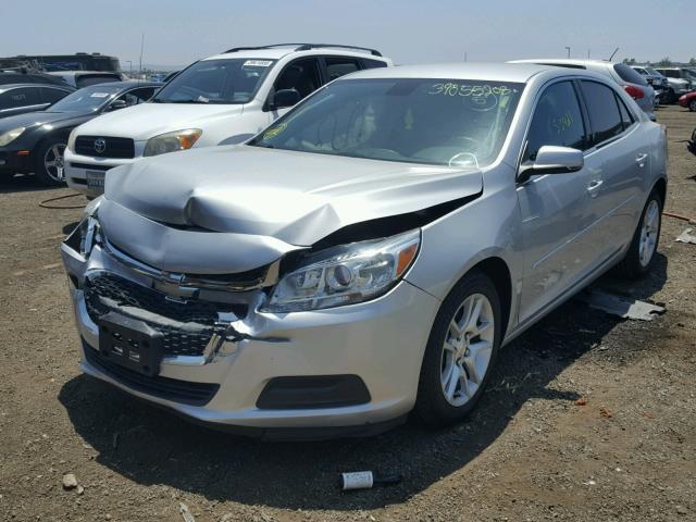 1G11C5SL5FF142102 - 2015 CHEVROLET MALIBU 1LT 银色 照片 2
