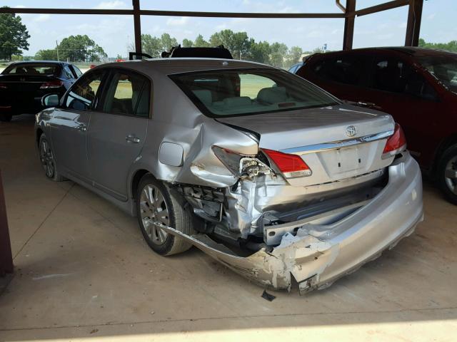 4T1BK3DB6BU404959 - 2011 TOYOTA AVALON BAS Gümüş foto 3