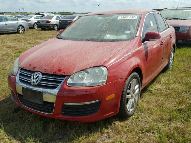 3VWRF71K37M027132 - 2007 VOLKSWAGEN JETTA 2.5 RED photo 2