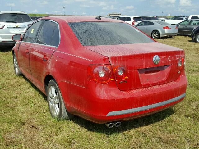 3VWRF71K37M027132 - 2007 VOLKSWAGEN JETTA 2.5 RED photo 3