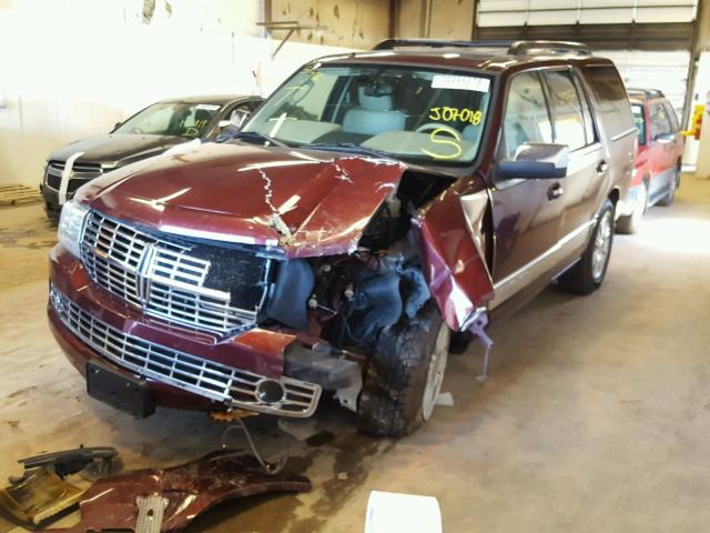 5LMJJ2J59AEJ07018 - 2010 LINCOLN NAVIGATOR 栗色 照片 2