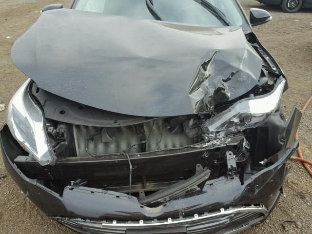 4T1BK1EB6HU243413 - 2017 TOYOTA AVALON XLE BLACK photo 7