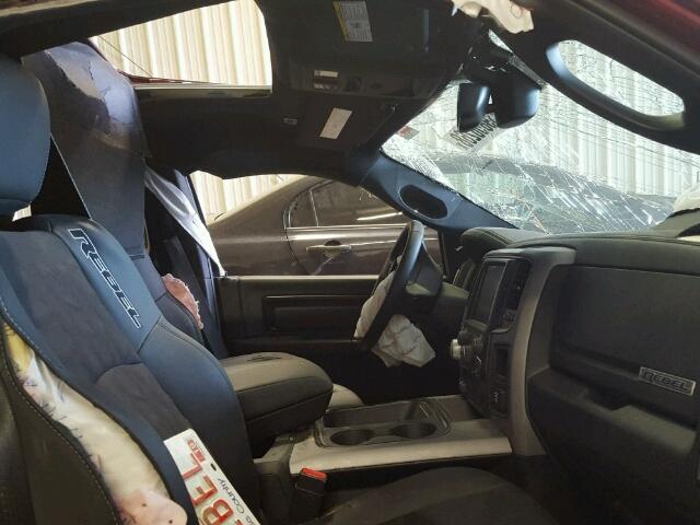 1C6RR7YT7HS788741 - 2017 RAM 1500 REBEL წითელი ფოტო 5