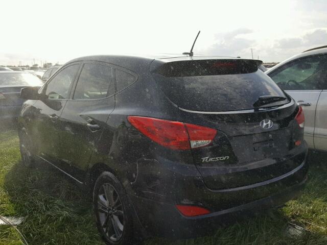 KM8JT3AFXEU847572 - 2014 HYUNDAI TUCSON GLS BLACK photo 3