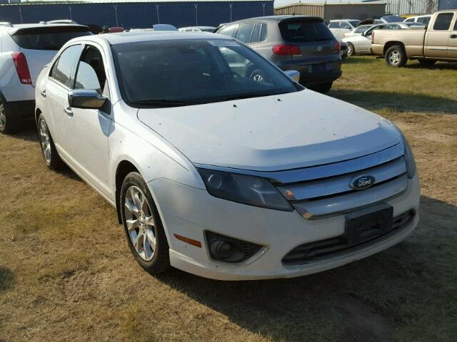 3FAHP0JG3CR376969 - 2012 FORD FUSION SEL WHITE photo 1