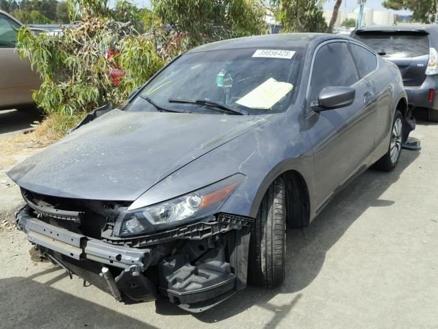 1HGCS12378A015865 - 2008 HONDA ACCORD LX- GRAY photo 2