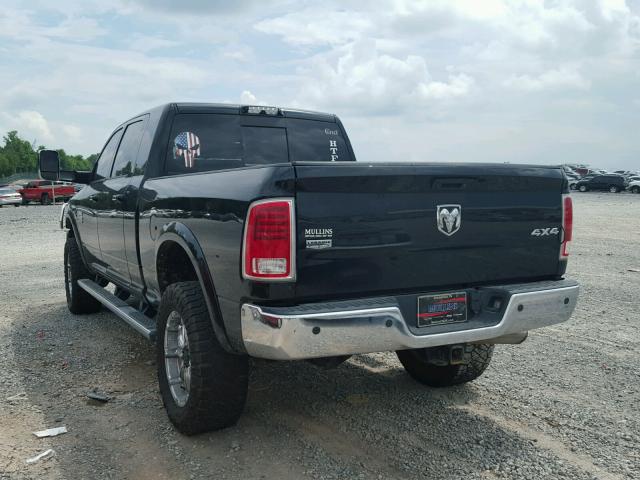 3C6UR5NL2EG199635 - 2014 RAM 2500 LARAM BLACK photo 3