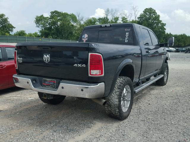 3C6UR5NL2EG199635 - 2014 RAM 2500 LARAM BLACK photo 4