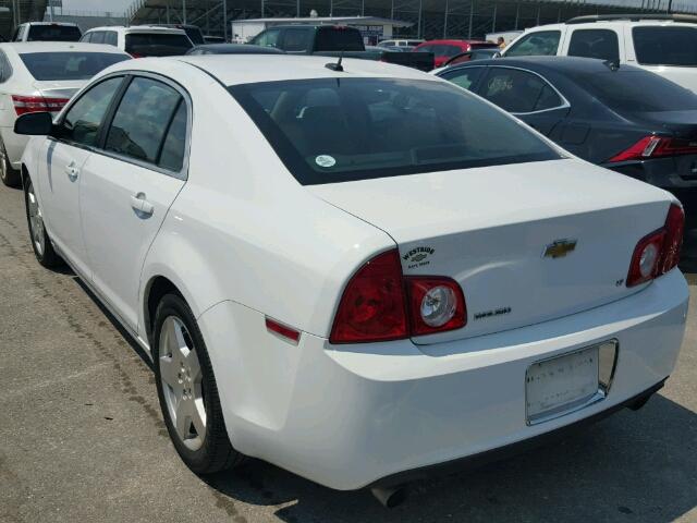 1G1ZJ57729F169878 - 2009 CHEVROLET MALIBU 2LT WHITE photo 3