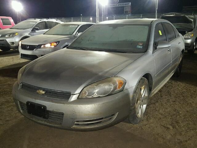 2G1WA5EK4B1136758 - 2011 CHEVROLET IMPALA LS SILVER photo 2