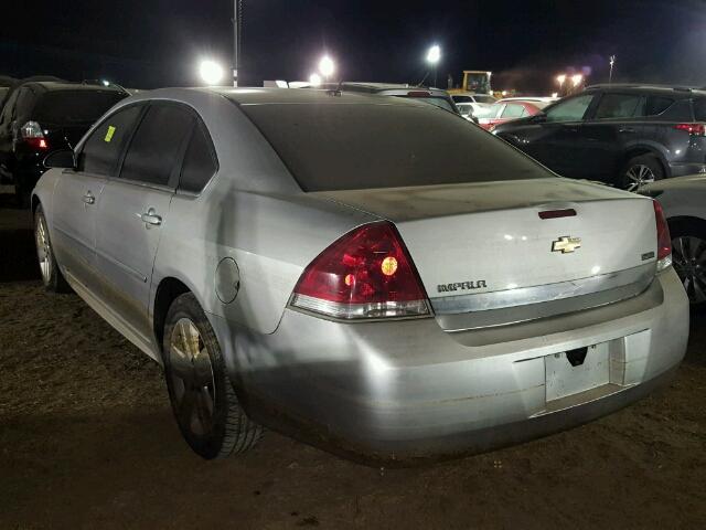 2G1WA5EK4B1136758 - 2011 CHEVROLET IMPALA LS SILVER photo 3