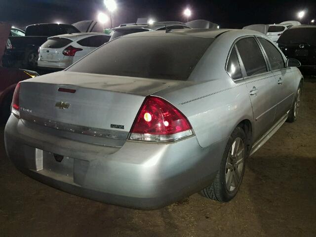 2G1WA5EK4B1136758 - 2011 CHEVROLET IMPALA LS SILVER photo 4