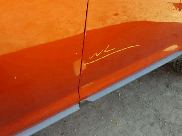 2FMDK36C08BA23962 - 2008 FORD EDGE SE ORANGE photo 9