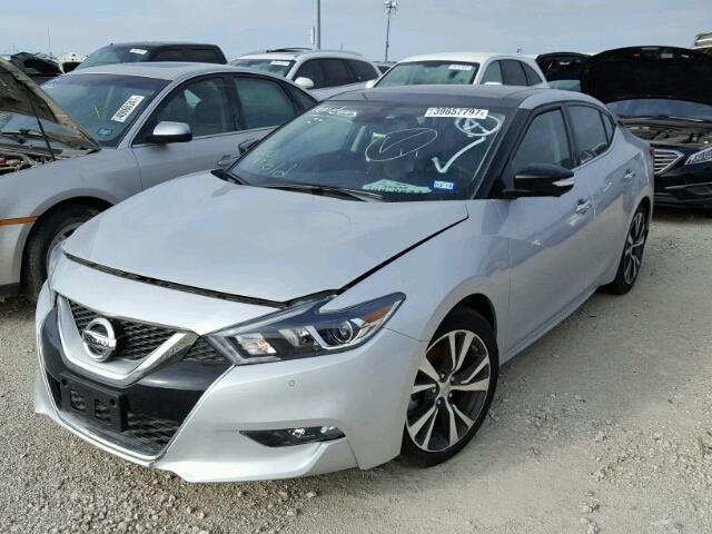 1N4AA6APXHC411311 - 2017 NISSAN MAXIMA 3.5 SILVER photo 2