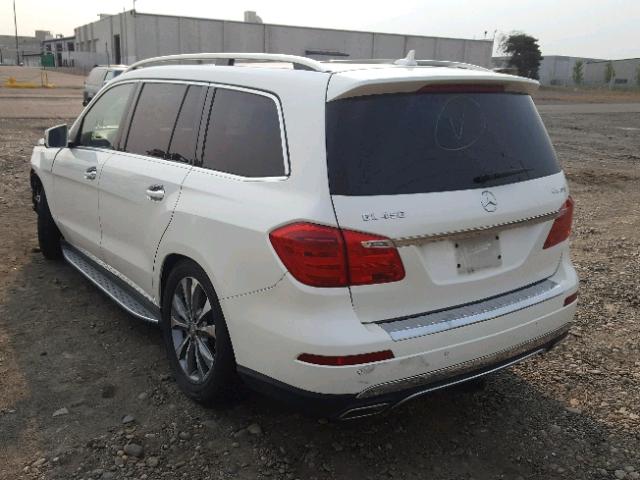 4JGDF7CE1DA234935 - 2013 MERCEDES-BENZ GL 450 4MA WHITE photo 3