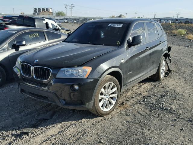 5UXWX9C53D0A14807 - 2013 BMW X3 XDRIVE2 BLACK photo 2
