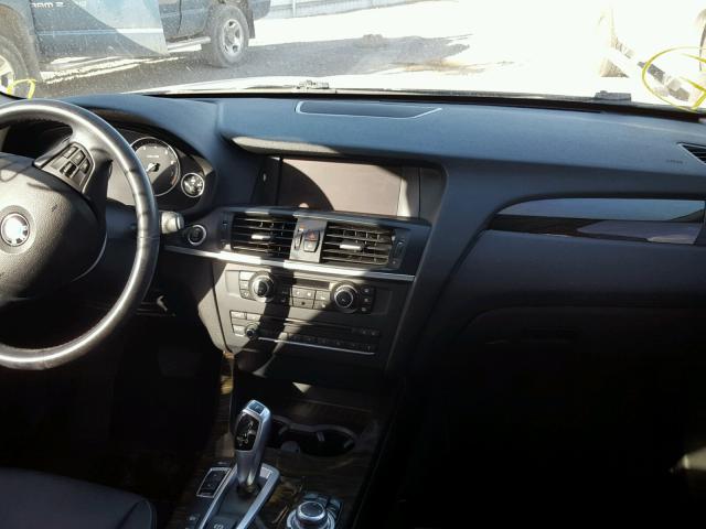 5UXWX9C53D0A14807 - 2013 BMW X3 XDRIVE2 BLACK photo 9