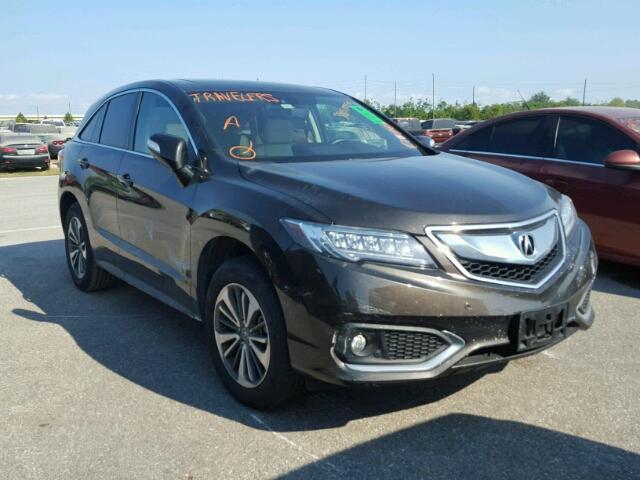 5J8TB3H7XGL019630 - 2016 ACURA RDX ADVANC BROWN photo 1