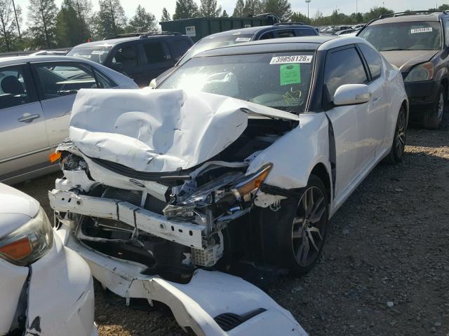 JTKJF5C75E3069337 - 2014 TOYOTA SCION TC 白色 照片 2