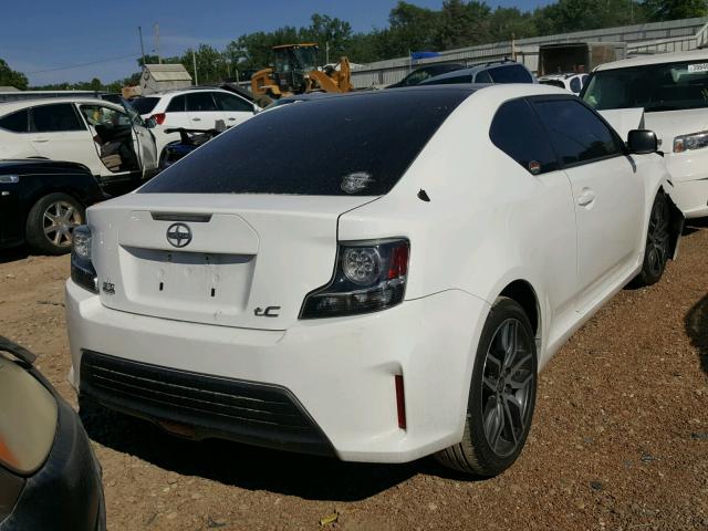 JTKJF5C75E3069337 - 2014 TOYOTA SCION TC 白色 照片 4