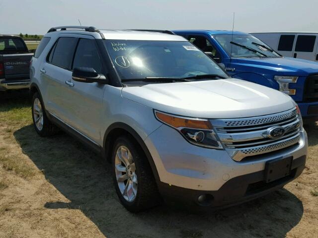 1FM5K7D82DGA12166 - 2013 FORD EXPLORER SILVER photo 1