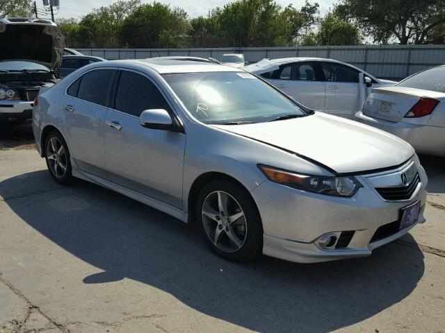 JH4CU2F84DC000497 - 2013 ACURA TSX SE SILVER photo 1