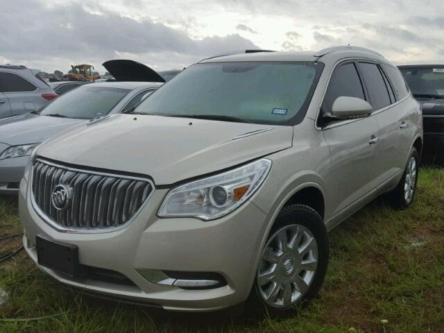 5GAKRBKDXHJ146021 - 2017 BUICK ENCLAVE GOLD photo 2