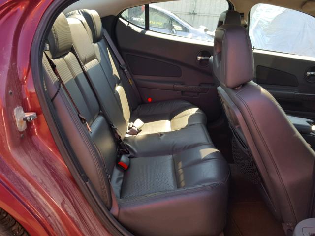 2G2WS542541186209 - 2004 PONTIAC GRAND PRIX MAROON photo 6