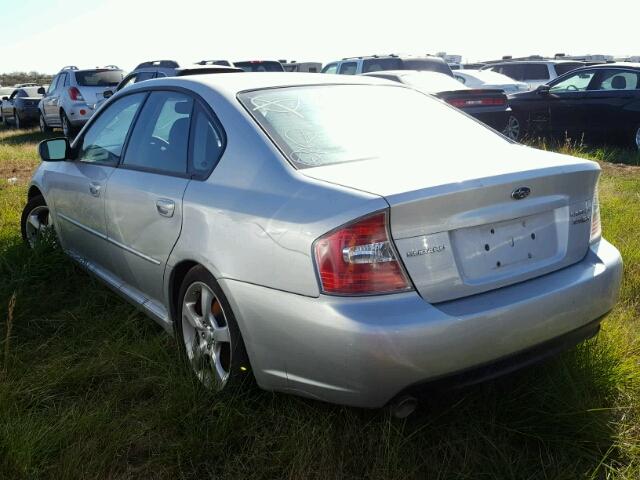 4S3BL676866218528 - 2006 SUBARU LEGACY SILVER photo 3