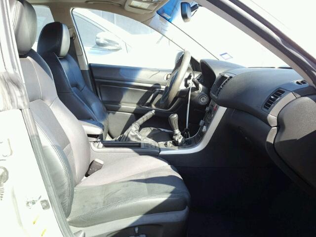 4S3BL676866218528 - 2006 SUBARU LEGACY SILVER photo 5