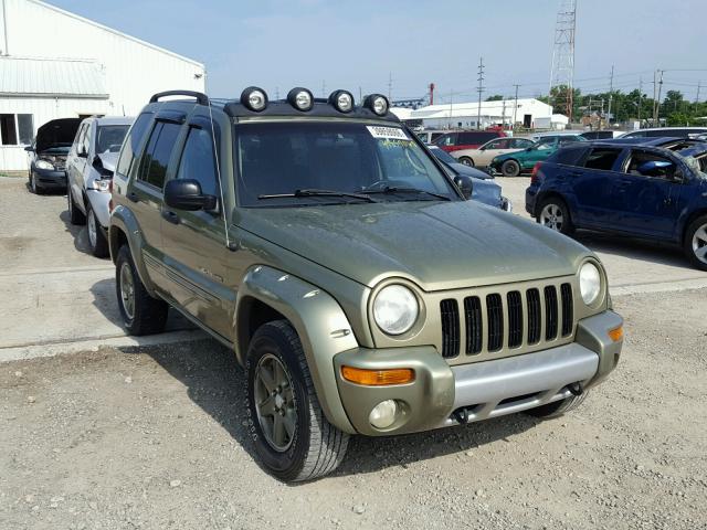 1J4GL38K62W331706 - 2002 JEEP LIBERTY RE GREEN photo 1