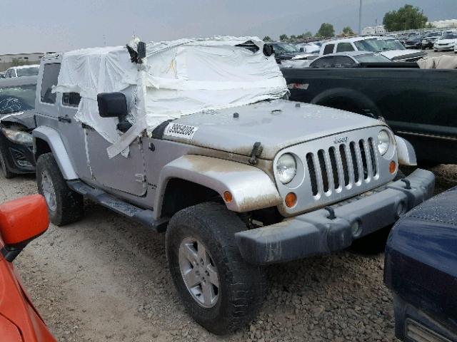 1J4GA59187L190329 - 2007 JEEP WRANGLER S ვერცხლისფერი ფოტო 1