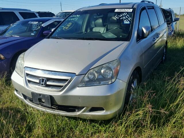 5FNRL38786B059647 - 2006 HONDA ODYSSEY EX SILVER photo 2